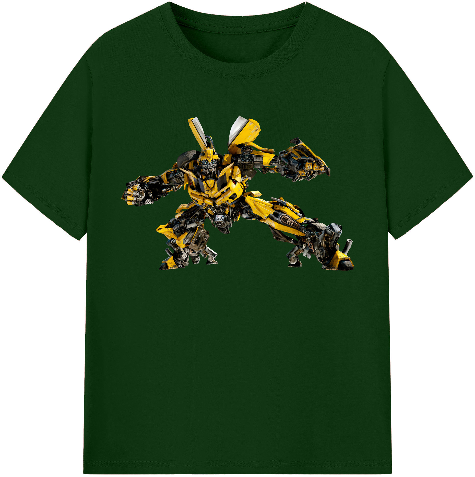 （画像用） Transformers トランスフォーマー 綿100％半袖Tシャツ（フロントプリント）